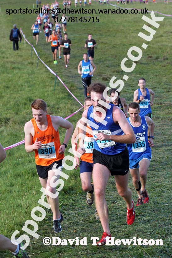 Senior mens North East Harrier League, Cramlington. Photo: David T. Hewitson/Sports for All Pics